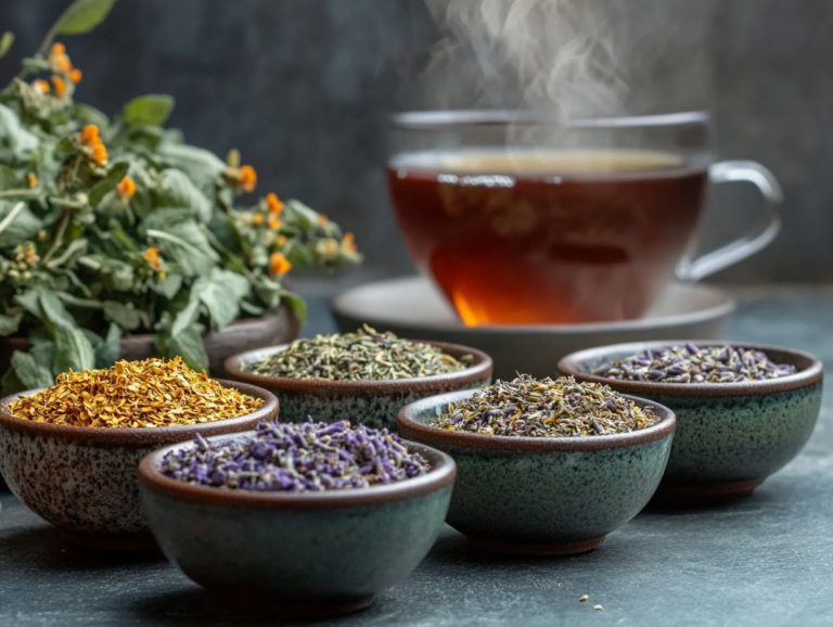 5 Best Herbs for Calming Herbal Teas