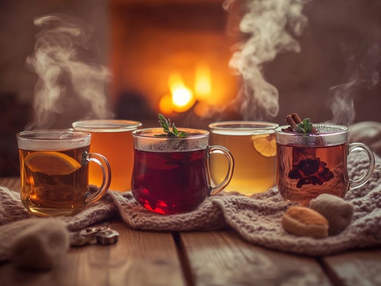 5 Comforting Herbal Tea Recipes for Cold Days