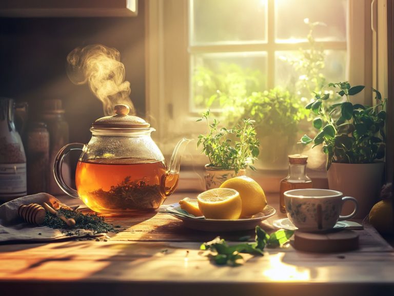 5 Delightful DIY Herbal Teas for Wellness