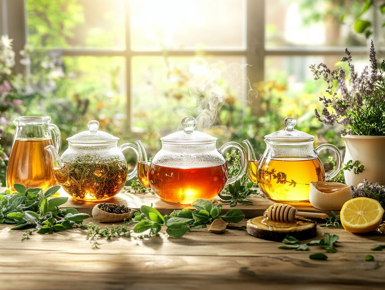 1. What are some easy herbal tea recipes for beginners?