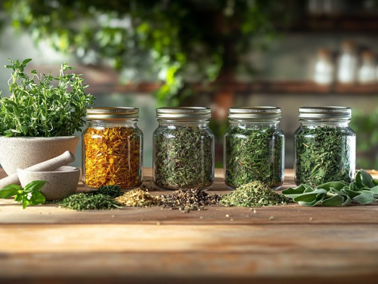 5 Essential Herbs for DIY Herbal Preparations