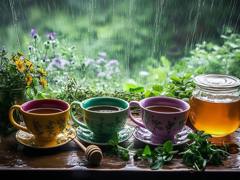 5 Herbal Tea Recipes to Try on a Rainy Day