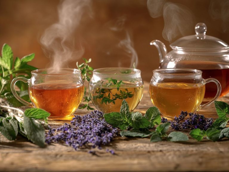 5 Herbal Teas for Relaxation and Calm