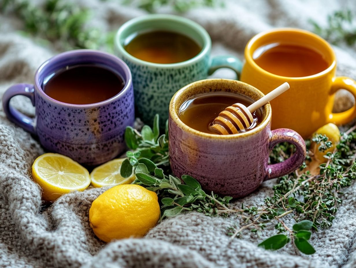 Key Takeaways on Herbal Teas for Cold Relief.