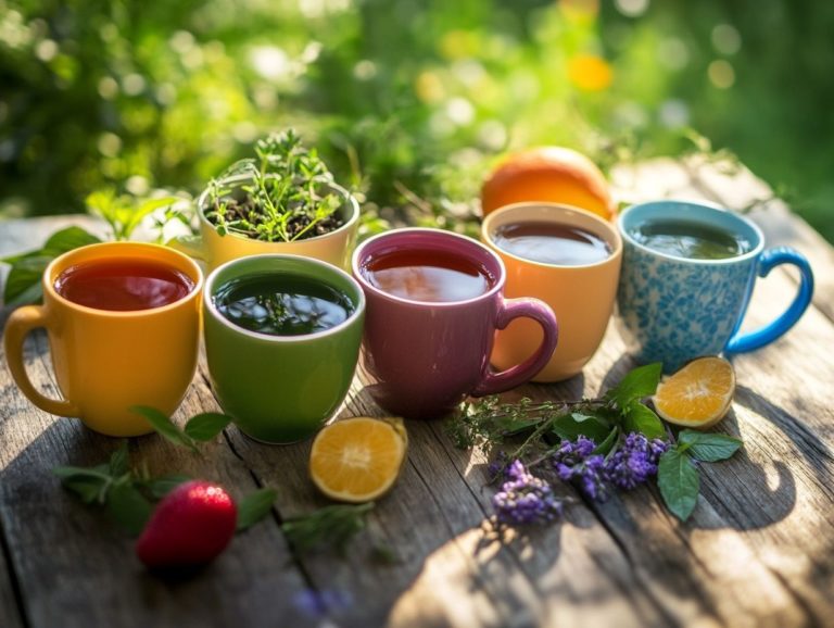 5 Herbal Teas to Start Your Day Right