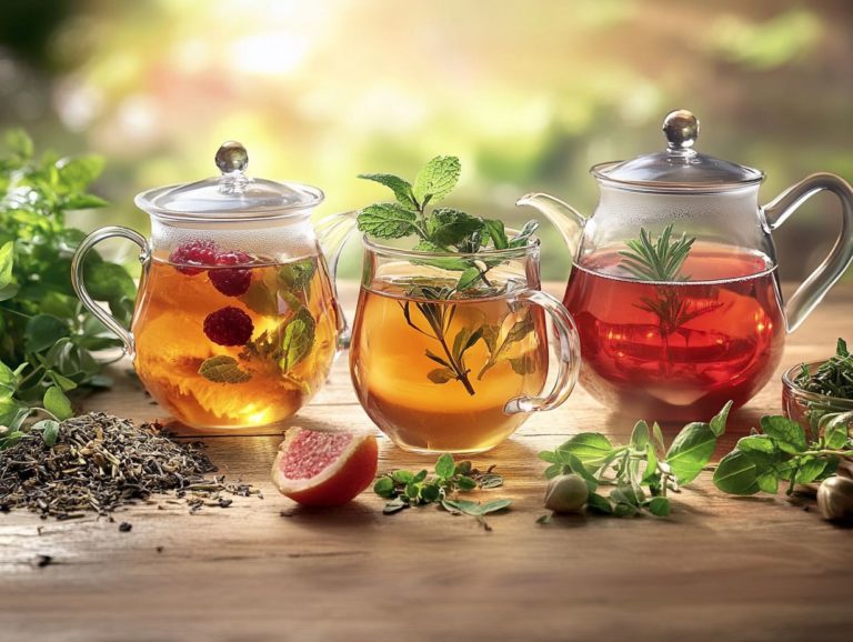 5 Quick Herbal Tea Recipes for Busy Lives