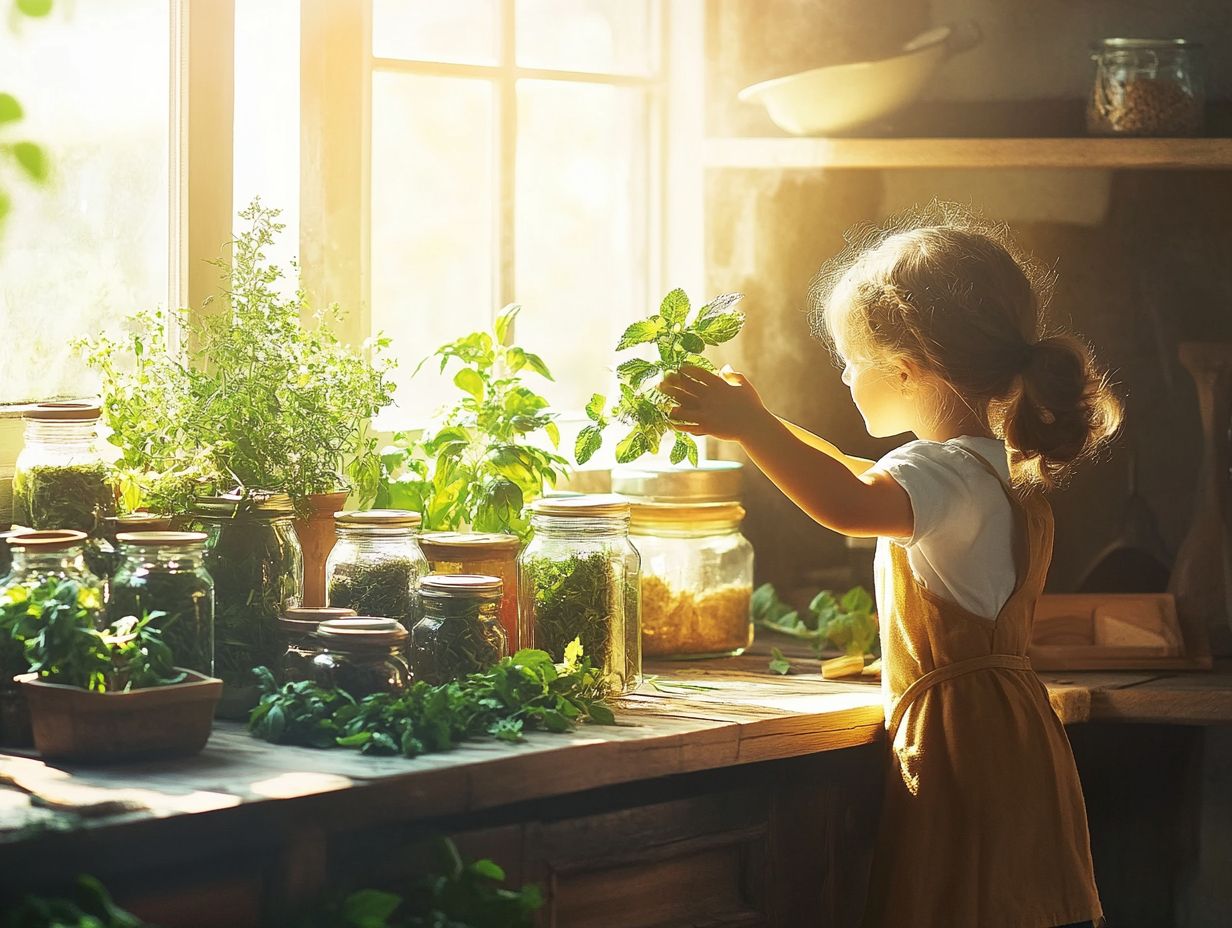 Discover the amazing benefits of herbs for kids' health!