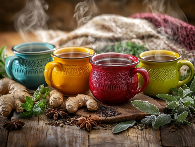 5 Spicy Herbal Teas to Warm You Up