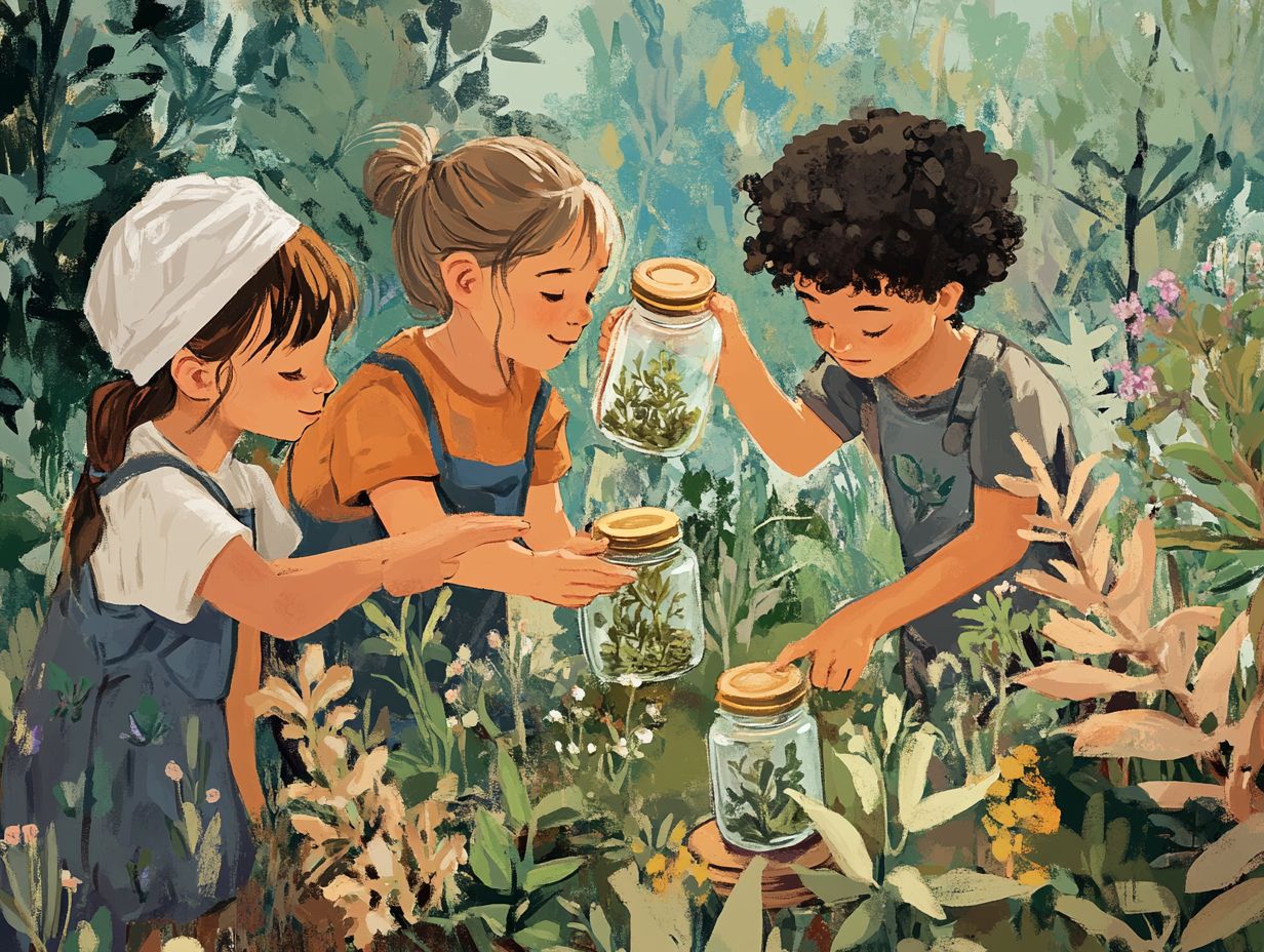 What are some potential risks of using herbal remedies for children?