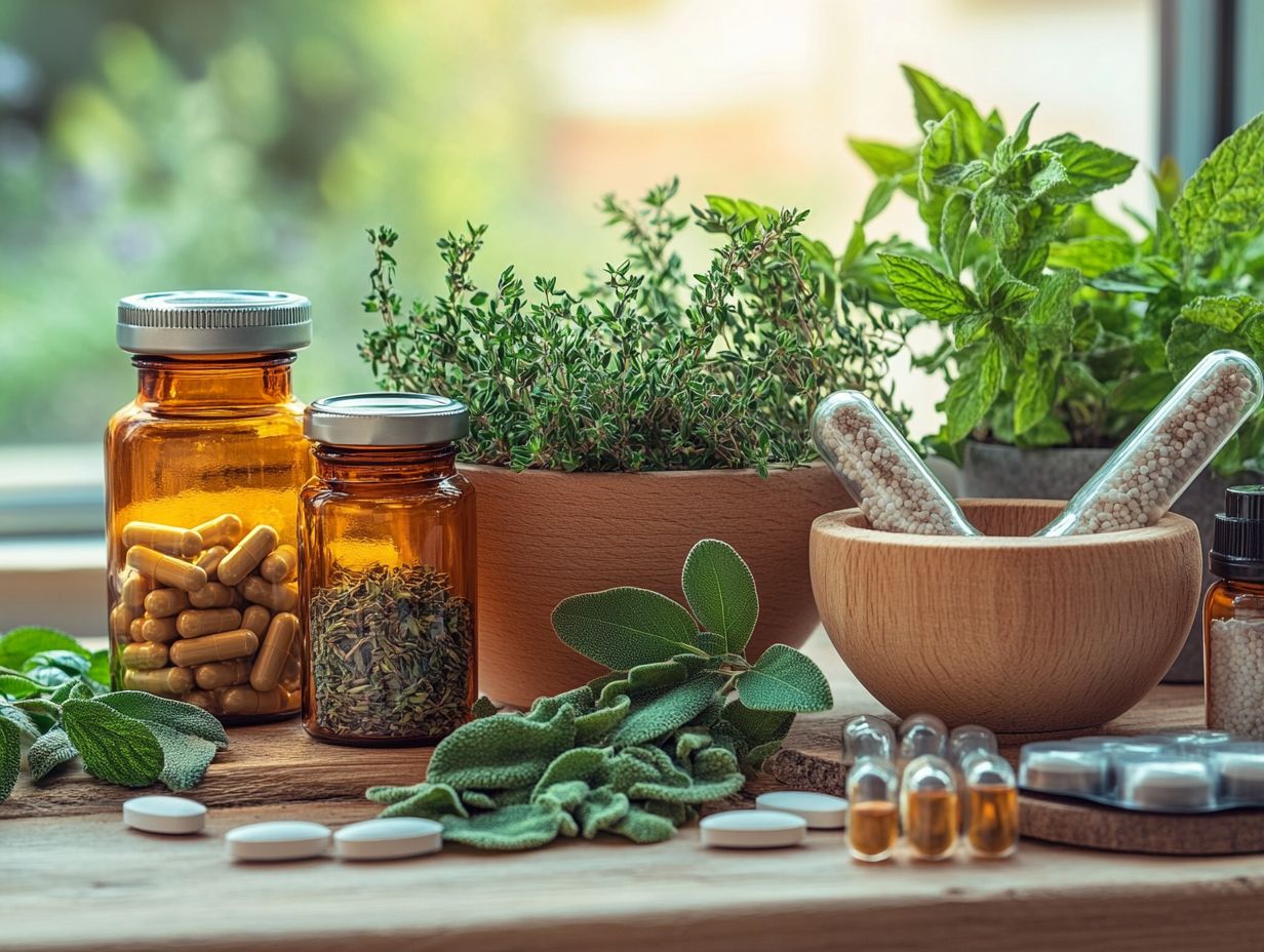 Herbal remedies effectiveness compared to prescription medications