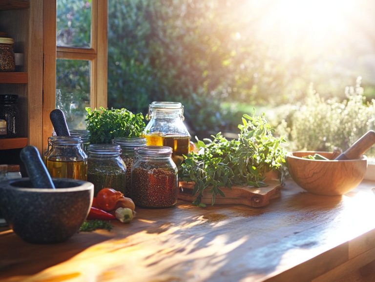 Crafting Herbal Remedies with Kitchen Spices