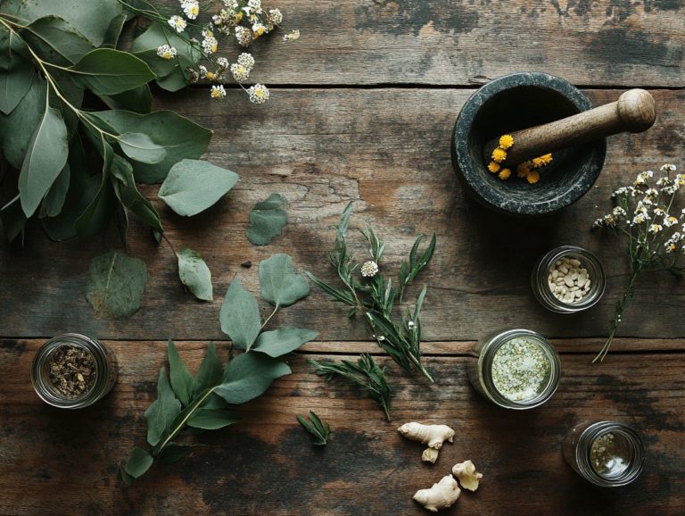 Creating Herbal Remedies for Cold Symptoms