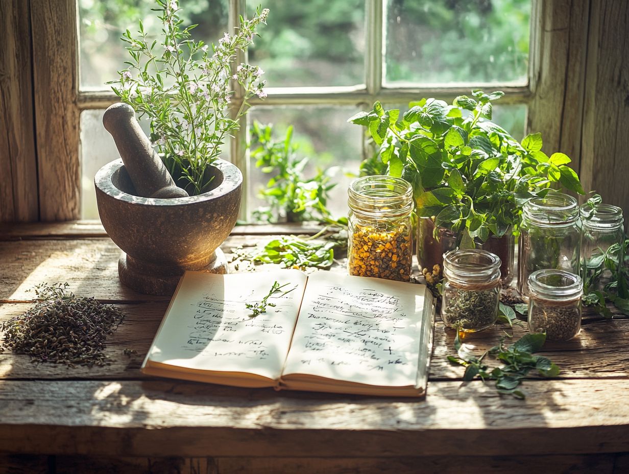 Common Herbs for Seasonal Changes