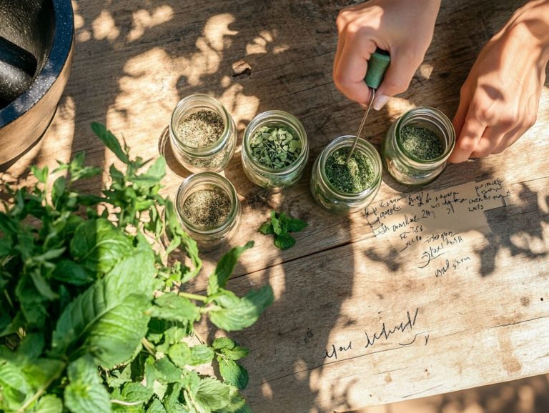 Creating Personalized Herbal Blends at Home