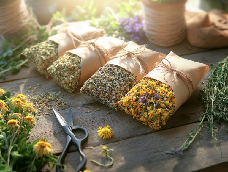 DIY Herbal Sachets for Natural Fragrance