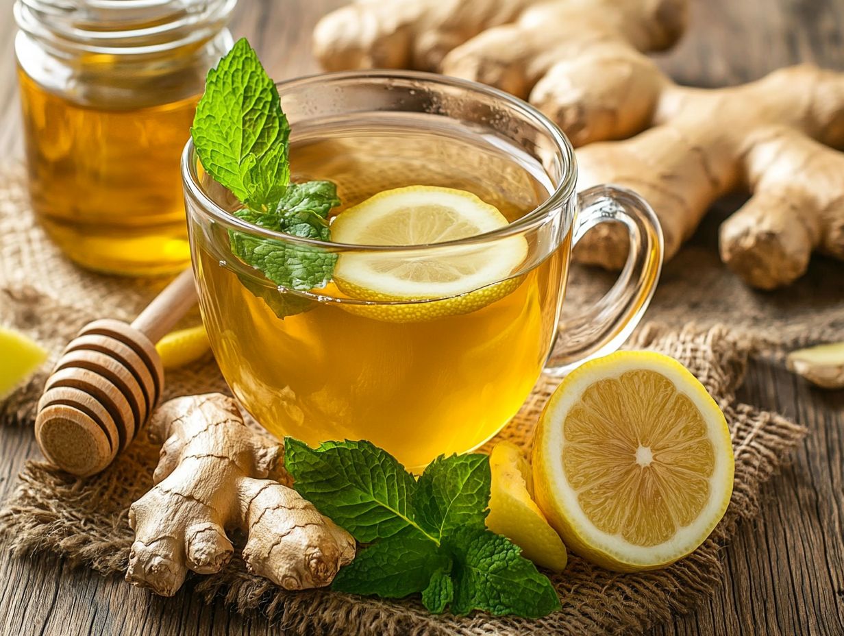 What are the health benefits of drinking ginger tea?