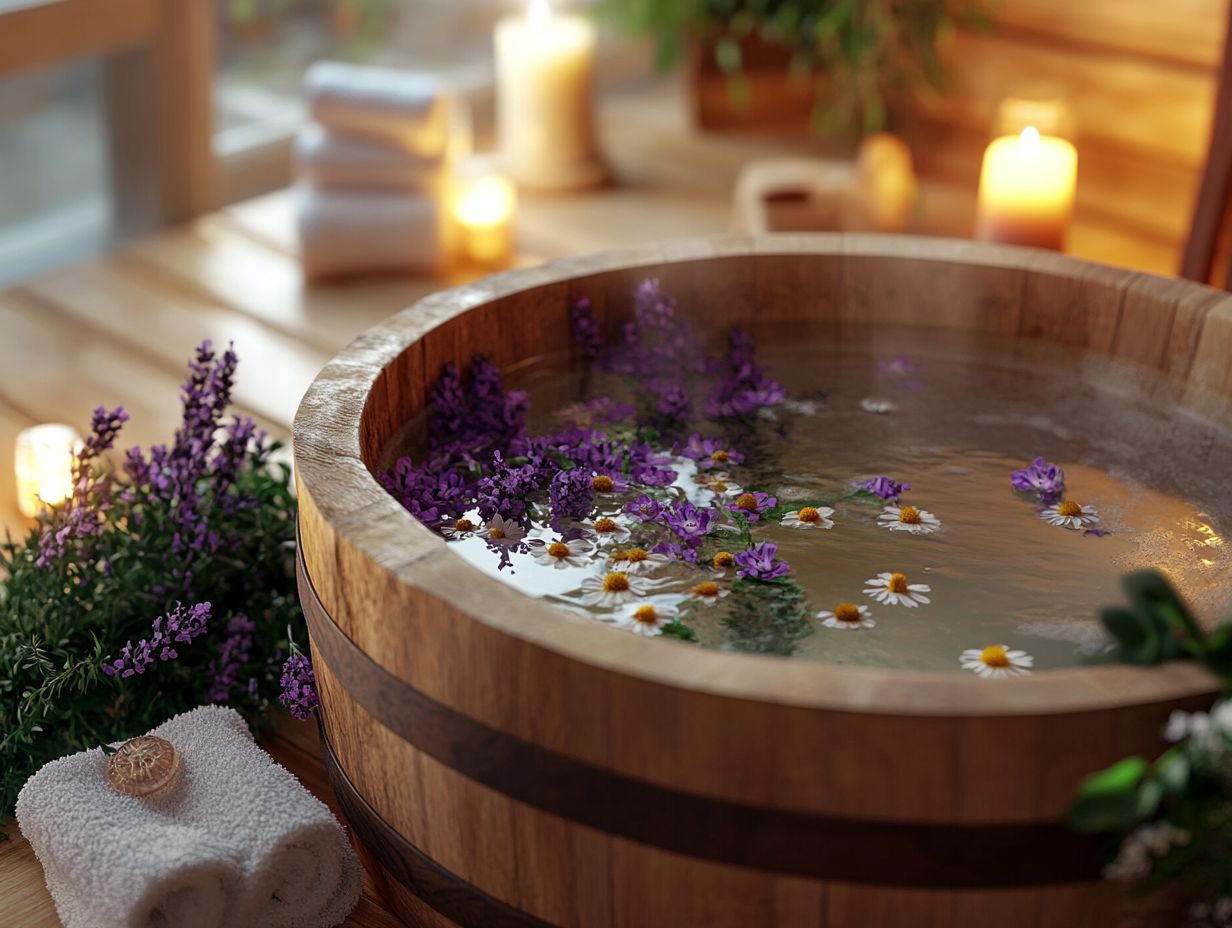 What Are the Benefits of Using Herbs in Baths?