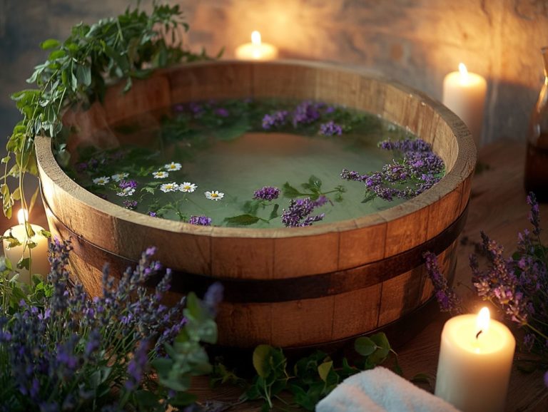 Herbal Bath Recipes for Relaxation