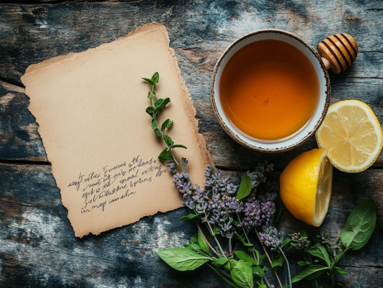 Herbal Detox Tea: Recipes for Cleansing