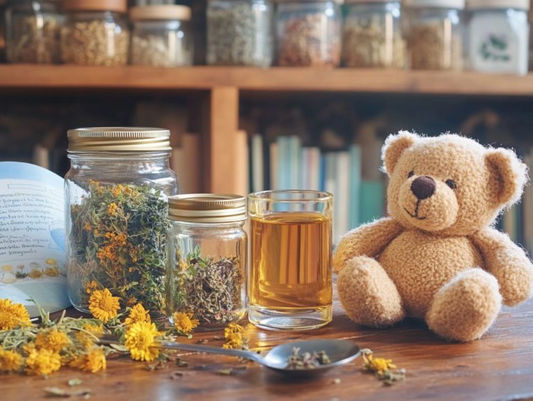 Herbal Dosage for Children: Safe Practices