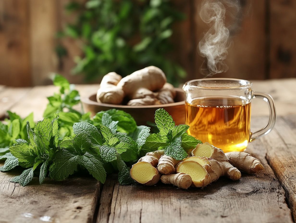 Common herbs for colds