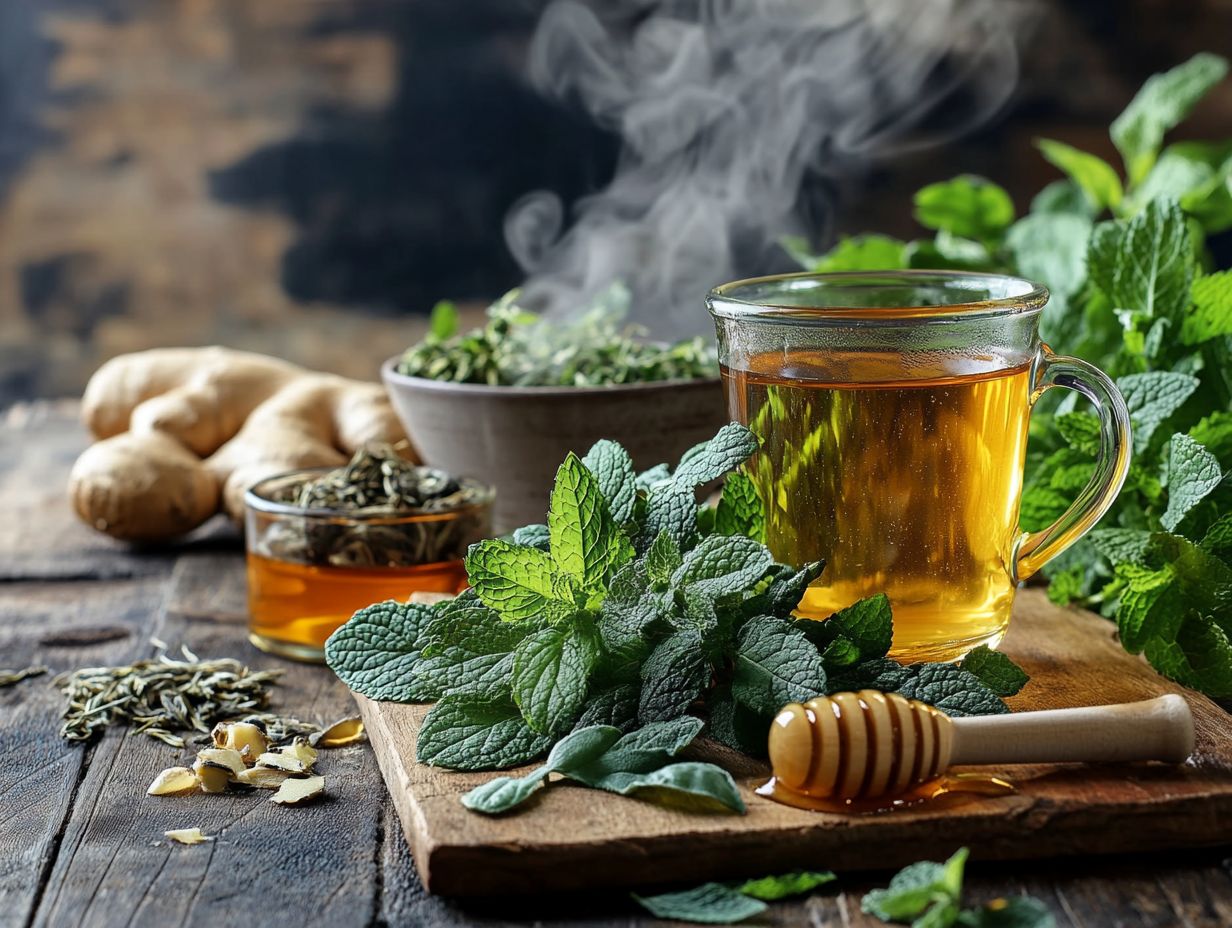 Herbs known for their effectiveness against cold symptoms