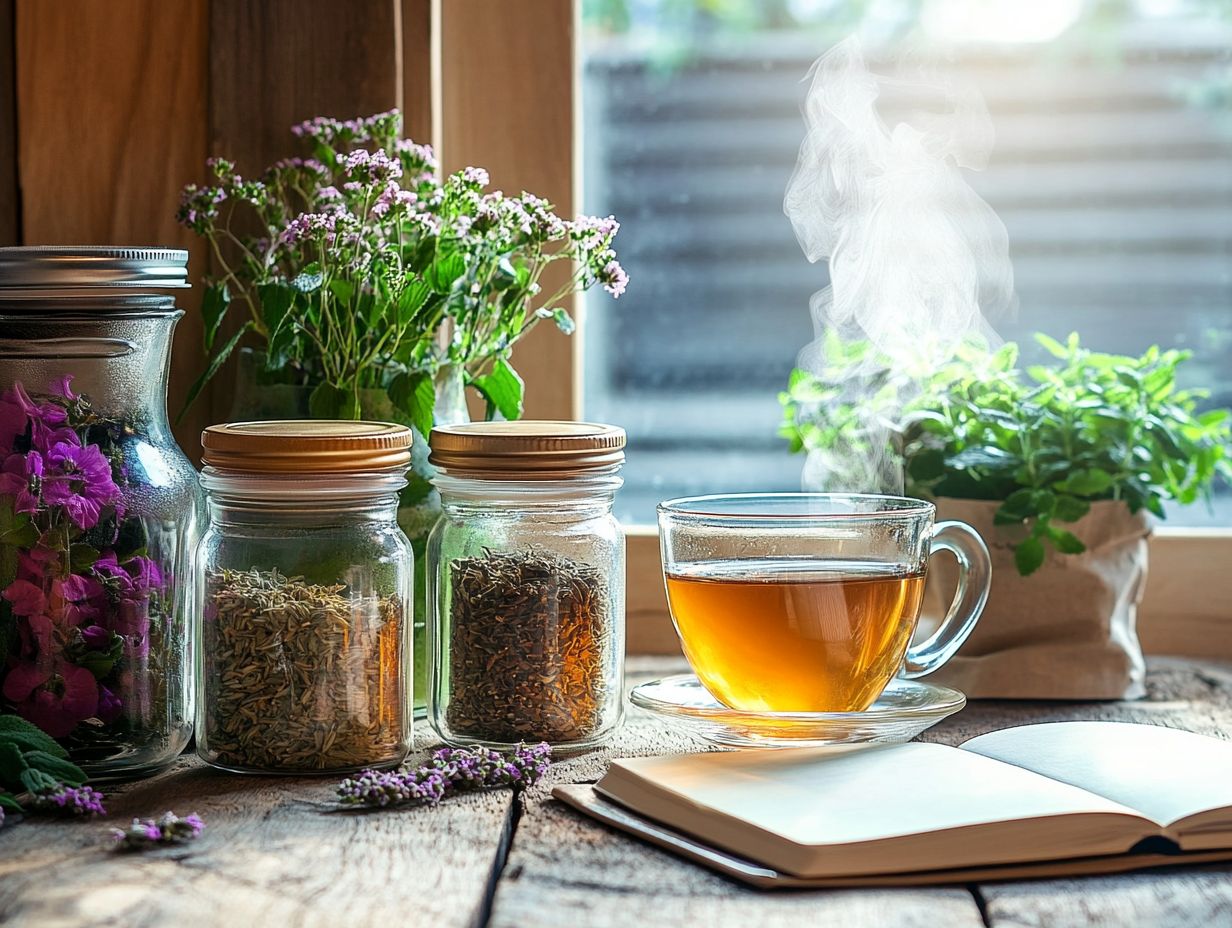 Commonly used herbal solutions for IBS management