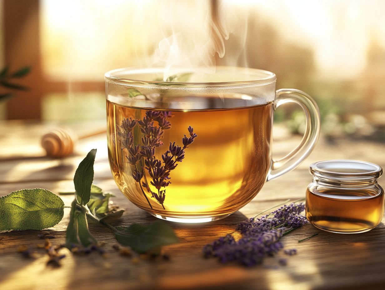 Herbal tea for stress relief: Benefits and options.