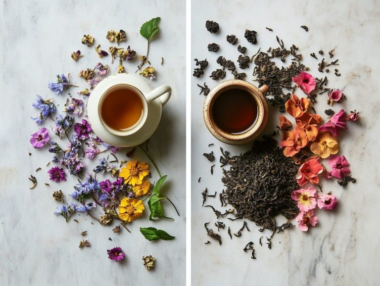 Herbal Tea vs. Traditional Tea: Key Differences