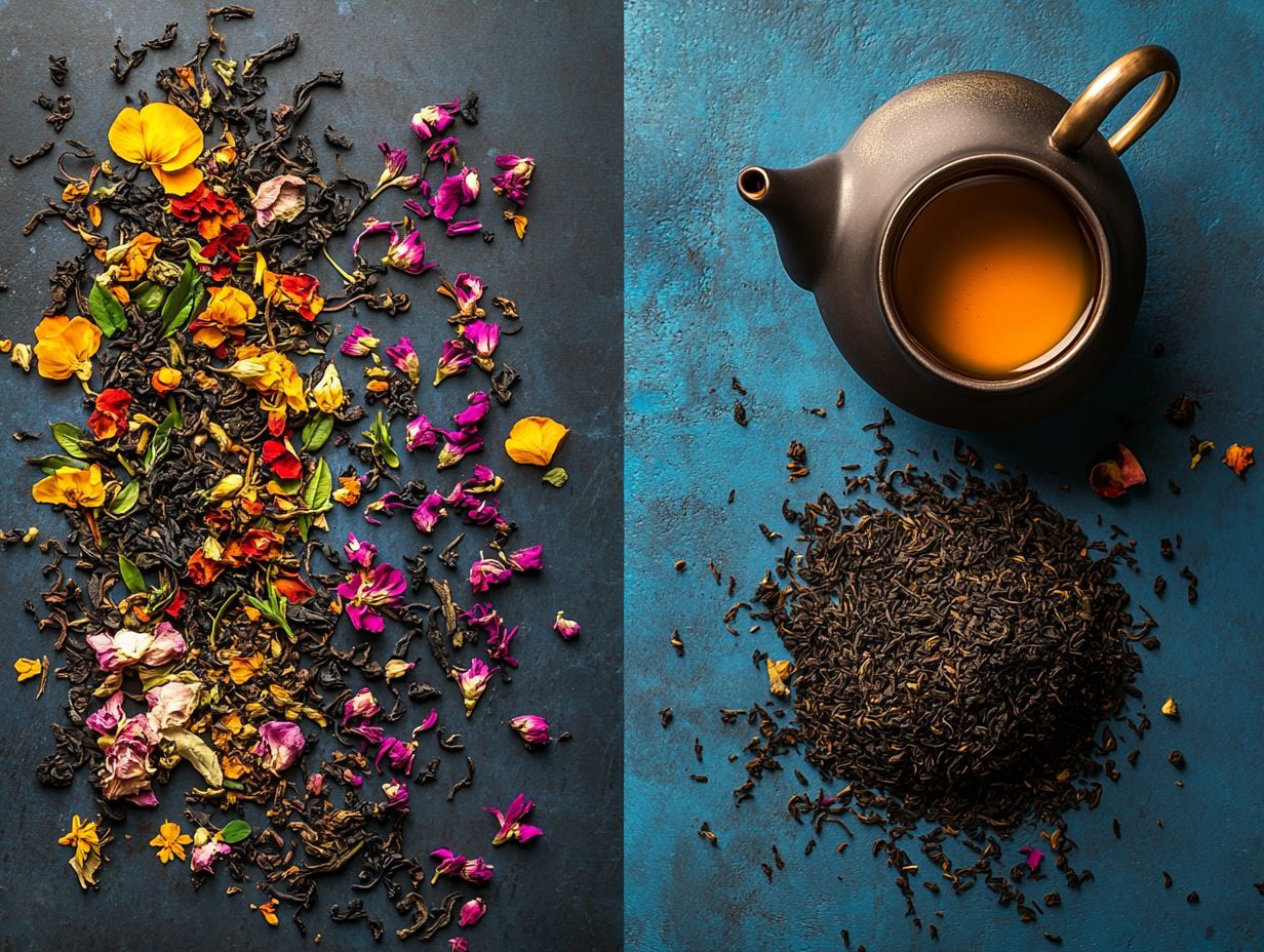 Image showing the diverse types and origins of tea