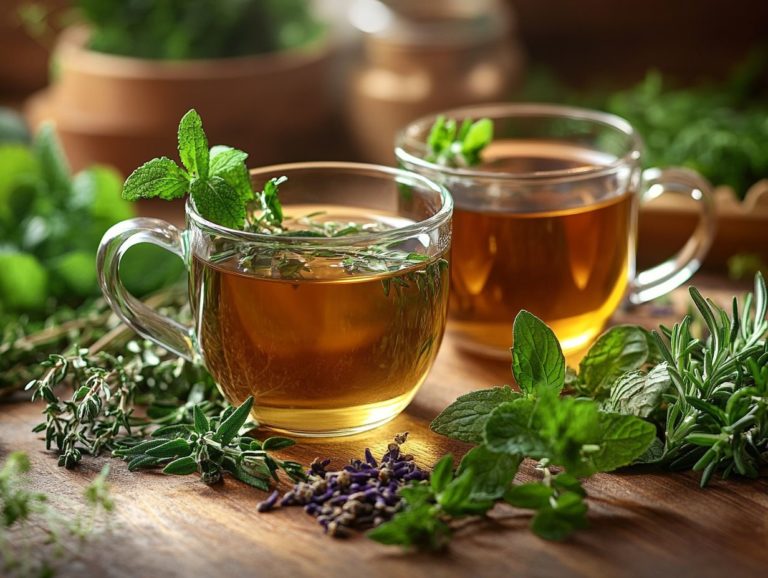 Herbal Teas for Enhanced Cognitive Function