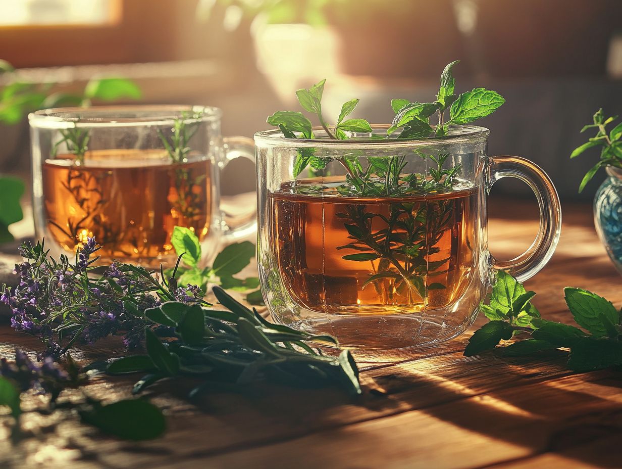 Specific Teas and Their Effects on Cognitive Function