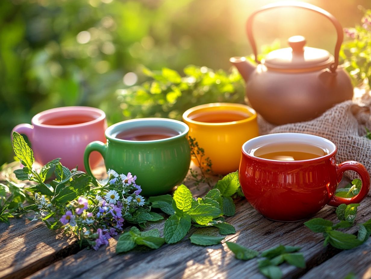 What are the best herbal teas for lasting hydration?