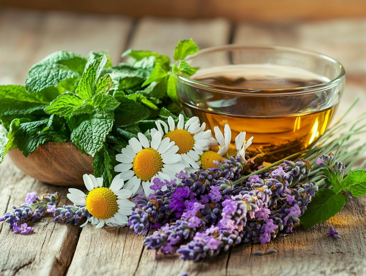 Are herbal treatments safe to use for anxiety relief?