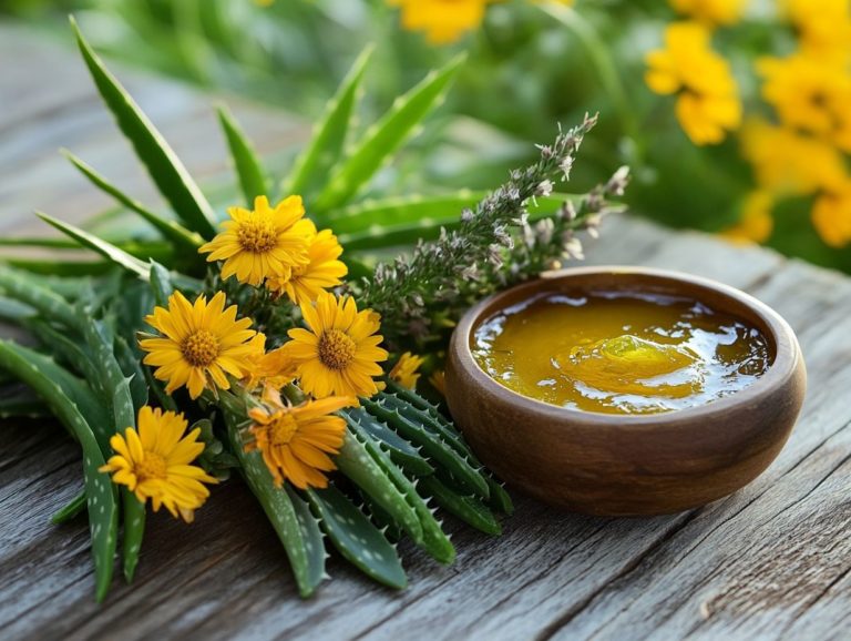 Herbal Treatments for Wound Care