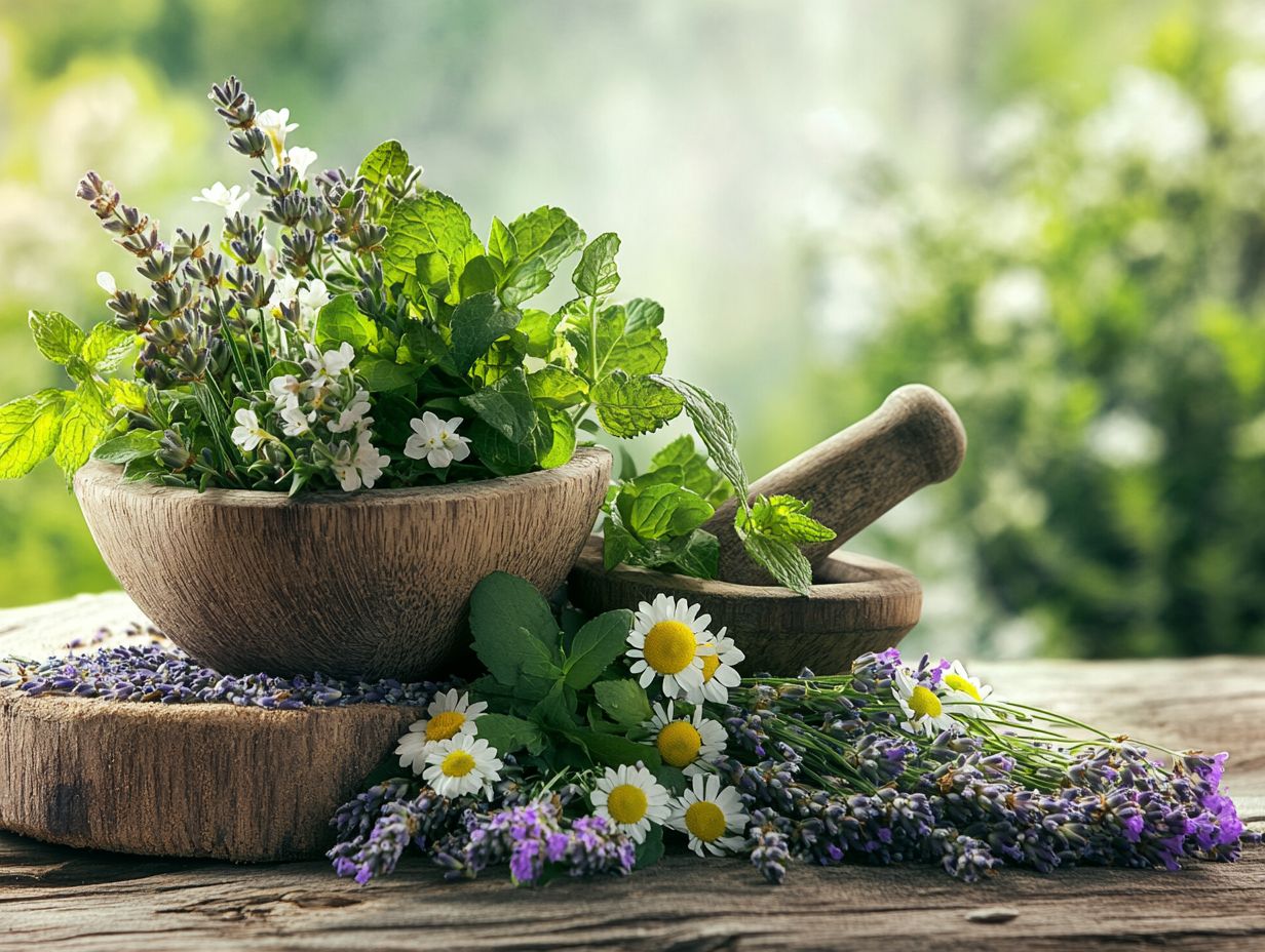 Explore the calming herbs that can help alleviate anxiety.