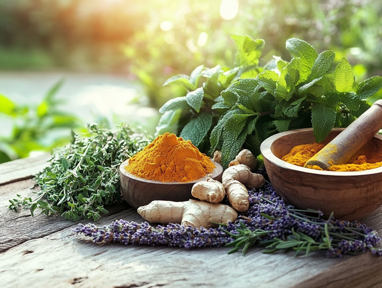 Herbs for managing chronic pain