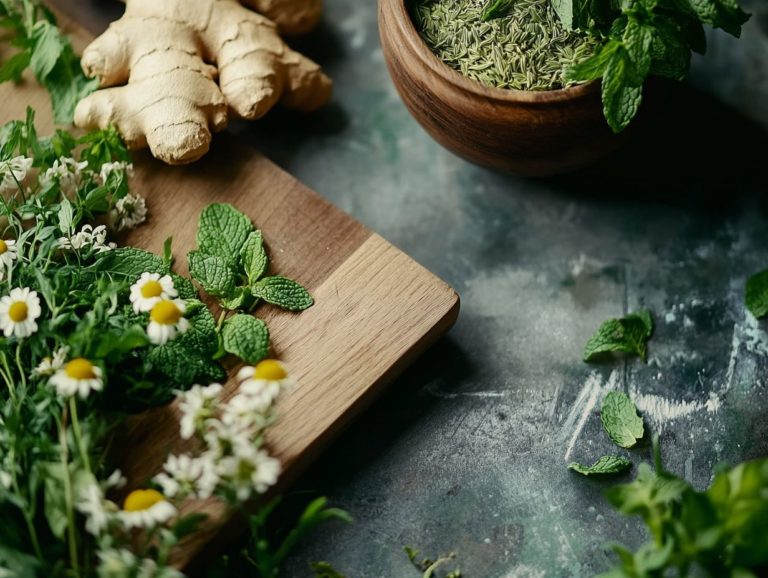 Herbs for Treating Digestive Discomfort