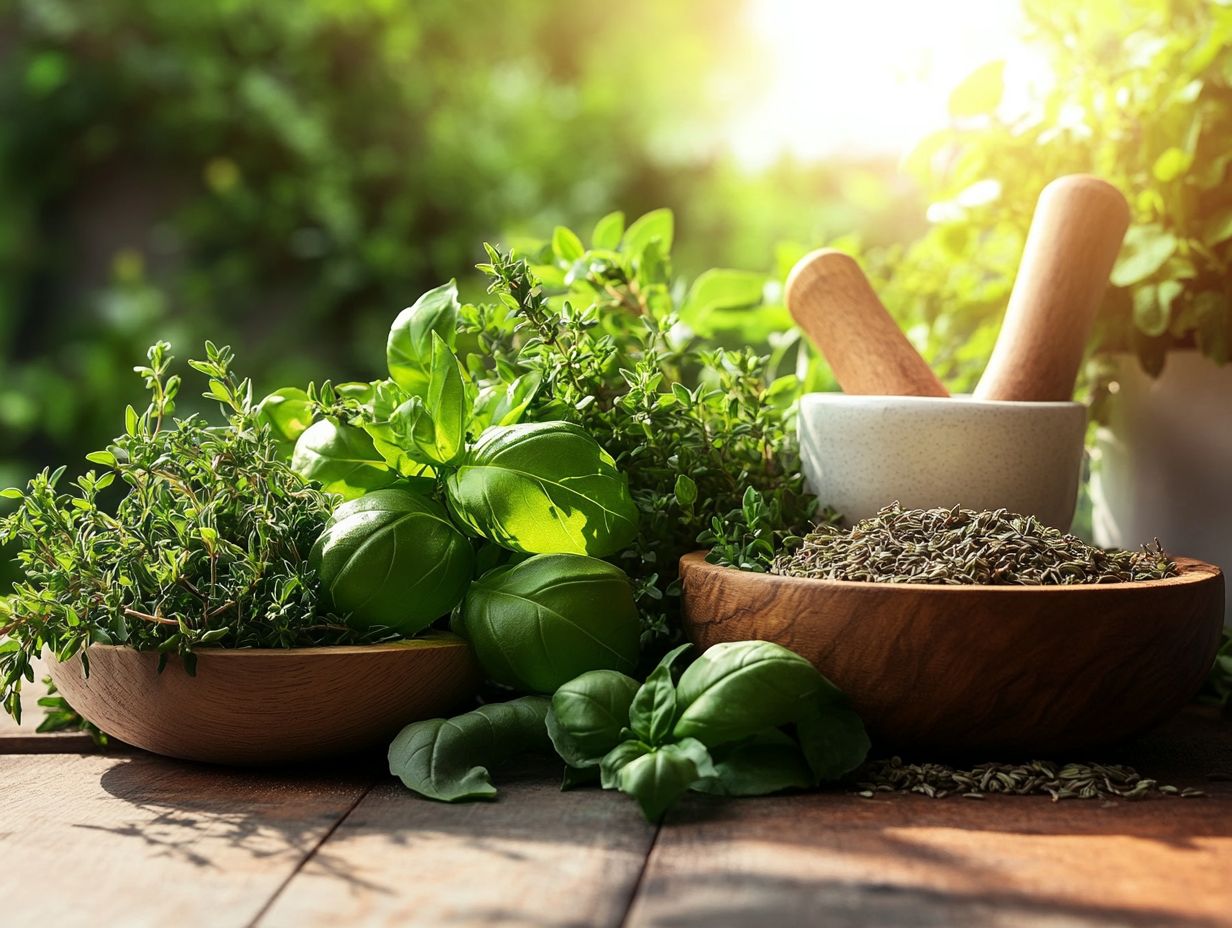 What are some common herbs to support immune health?