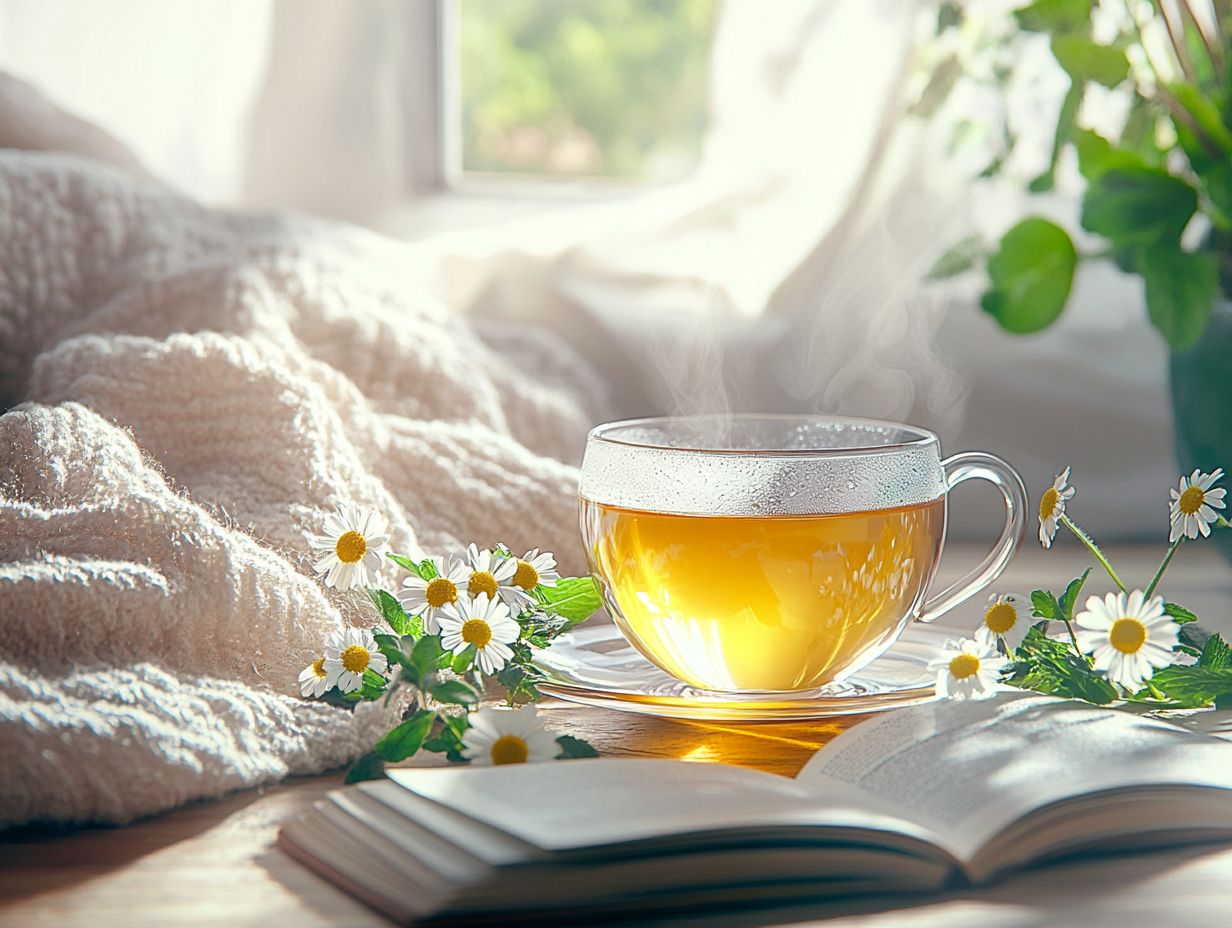 Herbal teas that boost mood