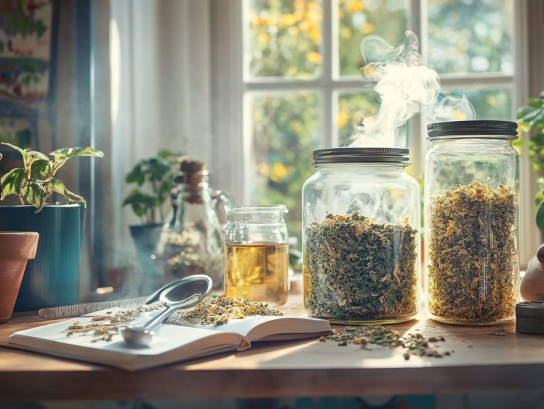 How to Create a Safe Herbal Dosage Plan