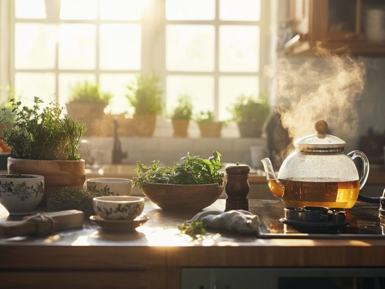 How to Make Herbal Tea with Fresh Herbs