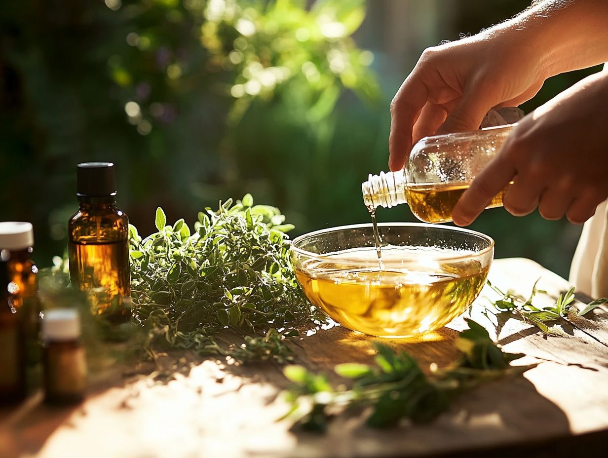 Step-by-step guide to making your own herbal hand sanitizer