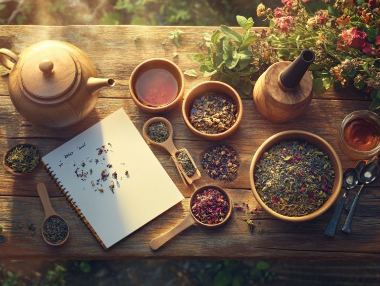 How to Make Your Own Herbal Tea Blends