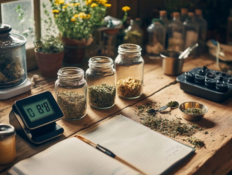 How to Measure Herbal Dosages Accurately