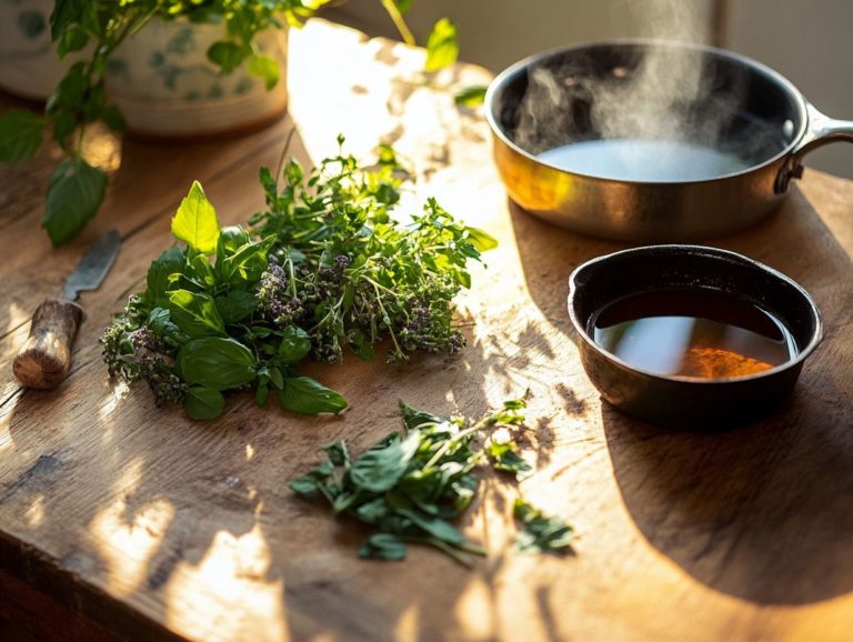 How to Prepare Herbal Syrups at Home