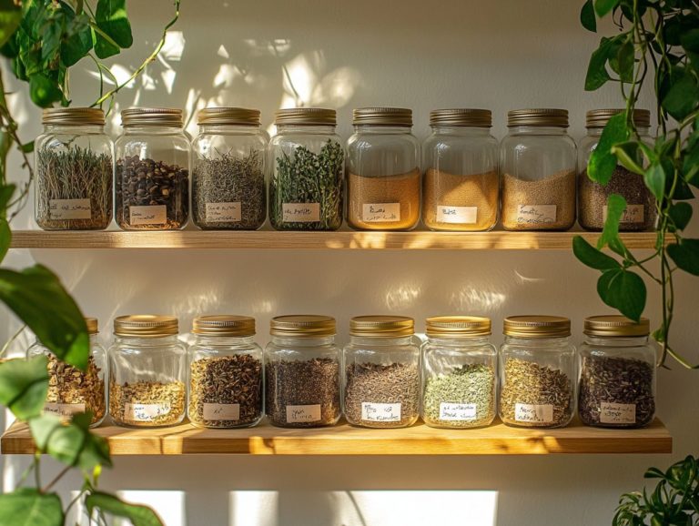 How to Store Herbal Remedies Properly?