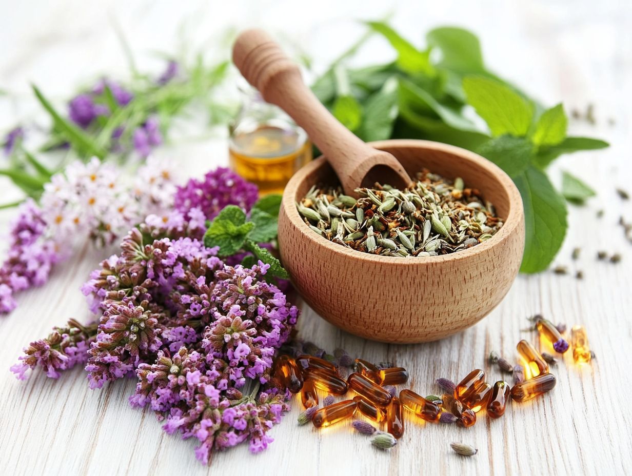 How do natural herbal remedies for allergies work?