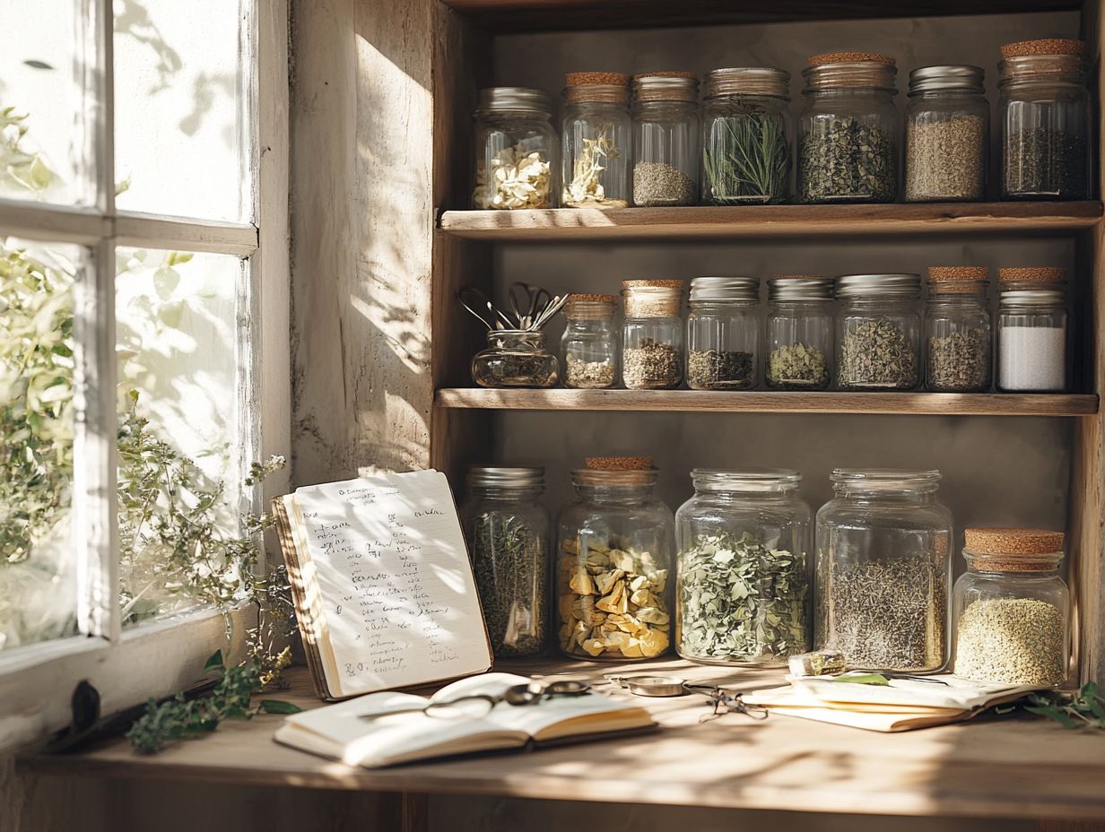 Best Practices for Storing Herbs