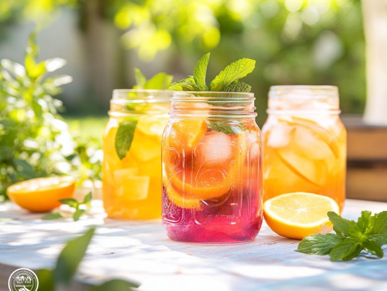 Refreshing Iced Herbal Tea Recipes for Summer